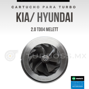 Cartucho turbo Melett TD04HL4S 1401-404-943 balanceado para Hyundai Kia 2.0 Turbo