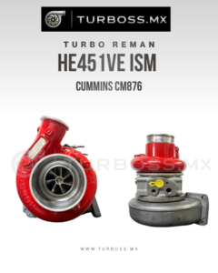 Turbo Reman HE451Ve Cummins CM876