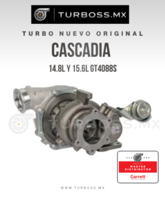 Turbo Nuevo DD15 Cascadia 13-19 Freightliner GT4088s