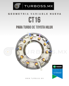Geometría Variable Para Turbo CT16 de Toyota Hilux
