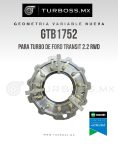 Geometria Variable para Turbo GTB1752V de Ford Transit 2.2 Traccion Trasera (
