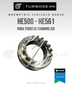 Geometria Variable para Holset HE500 / HE561 Cummins ISX