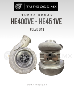 Turbo Reman HE431Ve para Volvo D13