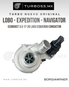 Turbo Nuevo Original Borg Warner K0CG Ford Lobo F-150 3.5L EcoBoost 2017-2020 Izquierdo 53039880644