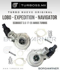 Combo 2 Turbos BorgWarner Ford Lobo F-150 3.5 EcoBoost 2017–2020